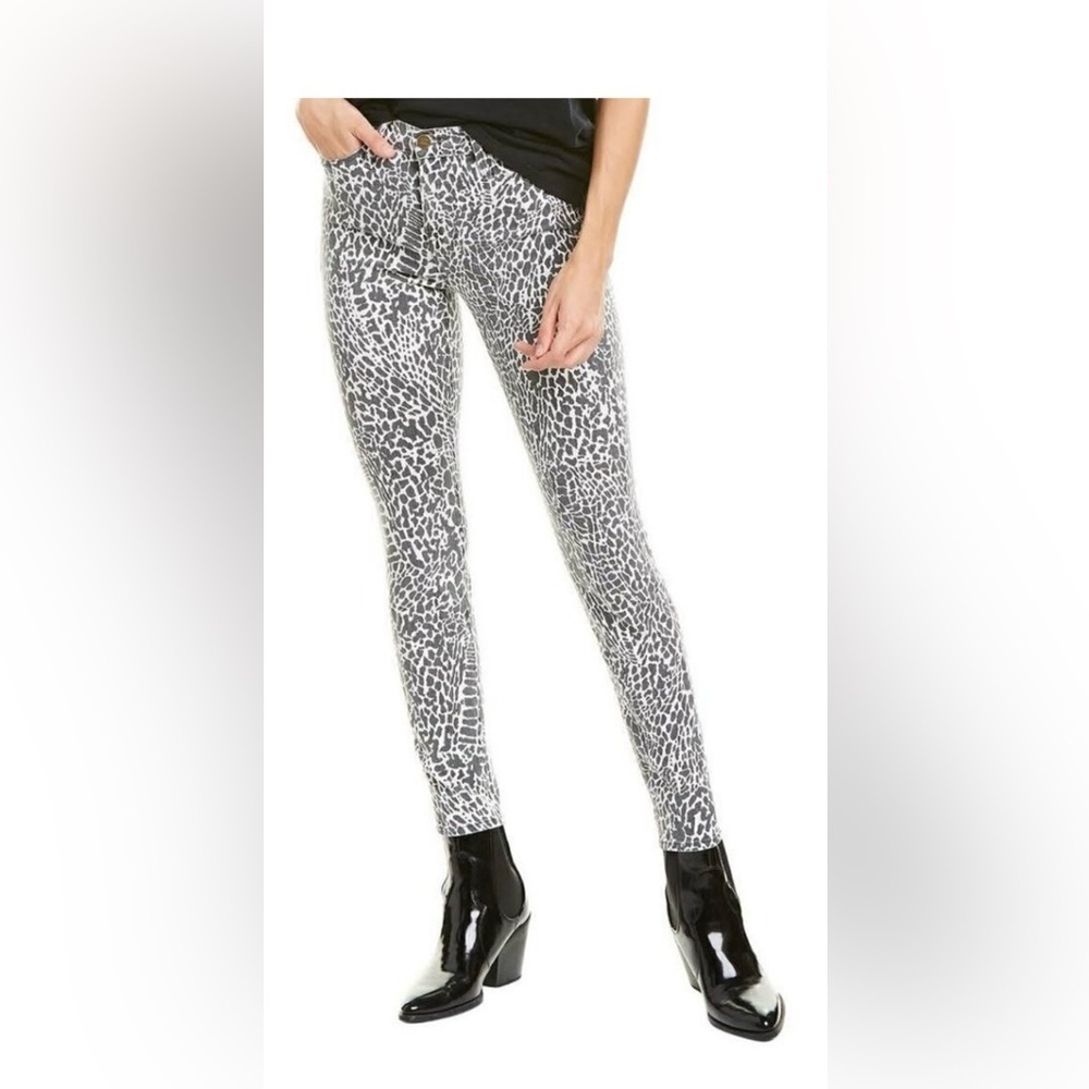 Frame Denim Le High Skinny Size 27
Black and White Animal Print Pants